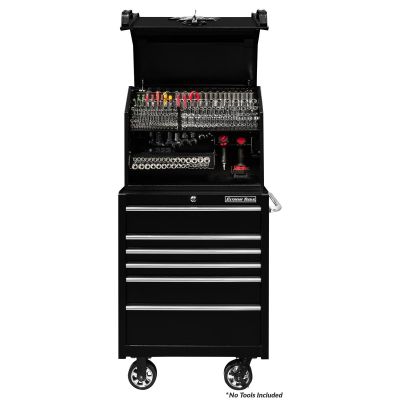 EXTPWSRC3020TK image(0) - Extreme Tools PWS Series 30inW x 20in D Extreme Portable Workstation and 30in W x 25in D 6-Drawer Roller Cabinet Combo