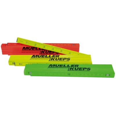 MLK905033 image(0) - Mueller - Kueps Mueller-Ruler Kit    3pcs. Neongreen + Neonred + Neonyellow