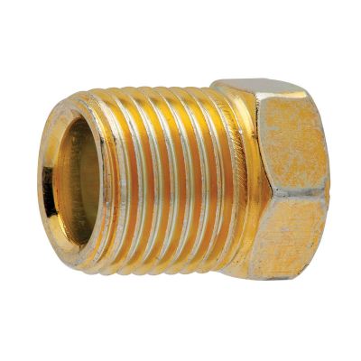 SRRPS2125 image(0) - S.U.R.&R. 3/8" MALE TUBE NUT 5/8" X 18 (2)