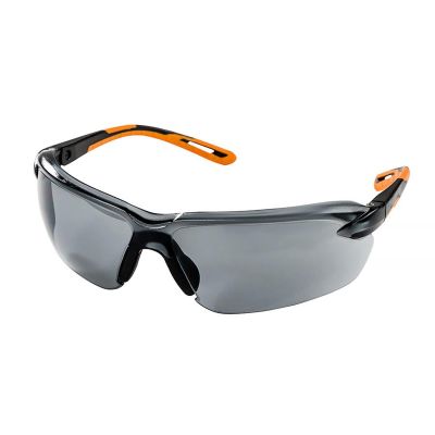 SRWS71201 image(0) - Sellstrom Sellstrom - Safety Glasses - XM310 Series - Smoke Lens - Black/Orange Frame - Hard Coated