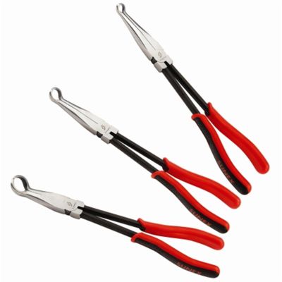 SUN3703V image(0) - Sunex 3 Piece 11" Long Reach Hose Gripper Pliers Set