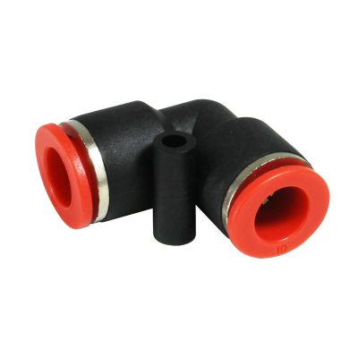 SRRK580 image(0) - S.U.R.&R. 3/8 Inch & 10mm Nylon To Nylon 90 Degree Union - 2 Piece