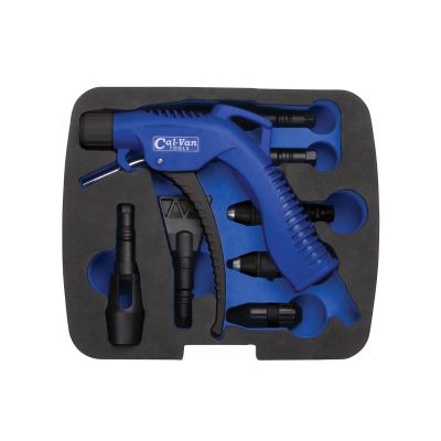 CAL40500 image(0) - Horizon Tool 8-Piece Air Blow Gun Kit