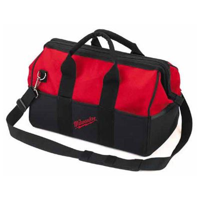 MLW48-55-3490 image(0) - Milwaukee Tool Heavy Duty Tool Contractor Storage Bag, 33 Pocket, Tough Water Rresis