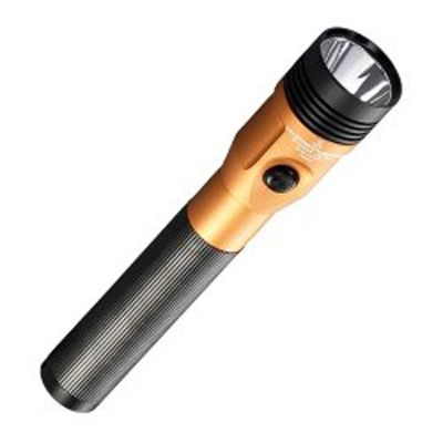 STL75480 image(0) - Streamlight Stinger LED HL 800 Lumen Rechargeable Flashlight - 120V AC/12V DC PiggyBack Smart Charge - Color Orange