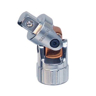 SRRSRUJ38 image(0) - S.U.R.&R. SRUJ14 3/8" female to 3/8" male drive spring-return u-joint adapter set with dual springs for maintaining alignment and precise control. Excellent for use in tight spaces and one-handed operation.