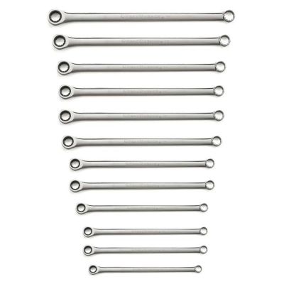 KDT85988 image(0) - GearWrench 12 Piece 72-Tooth 12 Point XL GearBox Double Box Ratcheting Metric Wrench Set