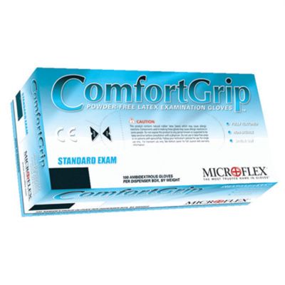 MFXCFG-900XS image(0) - Microflex COMFORTGRIP LATEX EXAM GLOVES XS