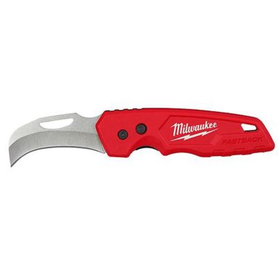 MLW48-22-1525 image(0) - Milwaukee Tool FASTBACK Hawkbill Folding Knife