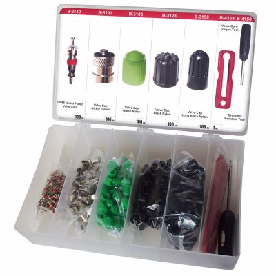 BATRS-SVCKIT-010 image(0) - Bartec USA Valve Caps & Cores Assortment Kit