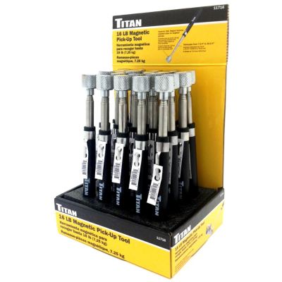 TIT11716-20 image(0) - TITAN 20PC 16LB Magnetic Pickup Tool Display