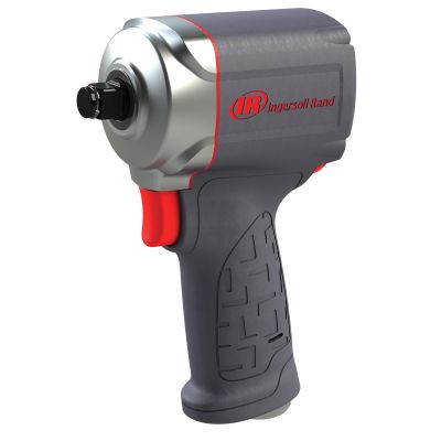 IRT15QMAX image(0) - Ingersoll Rand 3/8 Inch Air Impact Wrench, Quiet, Ultra Compact, 475 ft-lb Torque, Friction Ring Retainer, Pistol