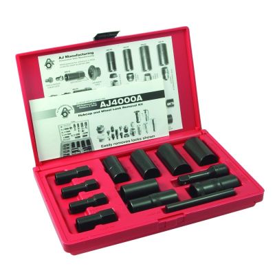 KEN30171 image(0) - Ken-tool 13PC Deluxe Wheel Lock Removal Set