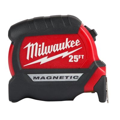 MLW48-22-0325 image(0) - Milwaukee Tool 25ft Compact Wide Blade Magnetic Tape Measure