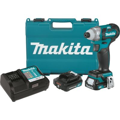 MAKDT04R1 image(0) - Makita 12V CXT 2.0 Ah Brushless Cordless Imp Driver Kit