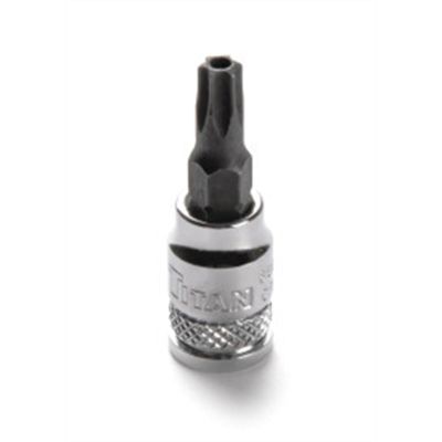 TIT66827 image(0) - TITAN TAMPER PROOF TORX BIT SOCKET 1/4" D