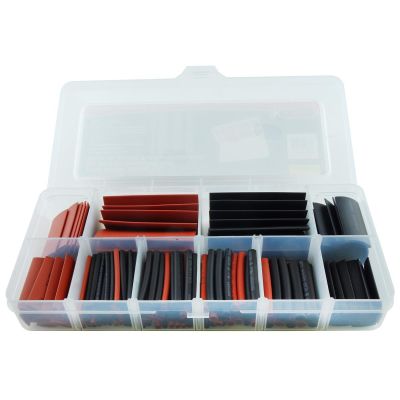 KTI00033 image(0) - K Tool International Heat Shrink Tubing Assortment - 216 Pieces