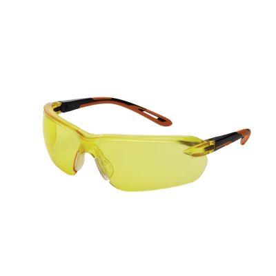 SRWS71203 image(0) - Sellstrom Sellstrom - Safety Glasses - XM310 Series - Amber Lens - Black/Orange Frame - Hard Coated