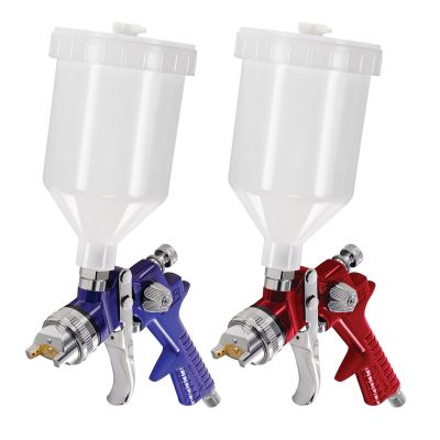 TIT85239 image(0) - Titan 2 pc. HVLP Gravity Feed Spray Gun Set