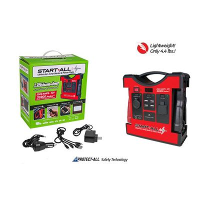 GDLJP-12-2500T image(0) - Goodall Manufacturing START-ALL Jump Starter 2,500A 33300 Joules 5S 12V Lithium-Ion