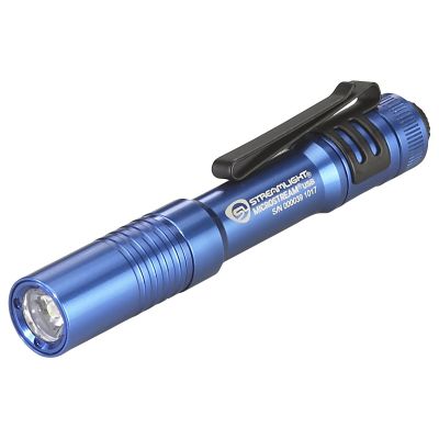 STL66603 image(0) - Streamlight MicroStream USB Bright Pocket-sized Rechargeable Flashlight - Blue