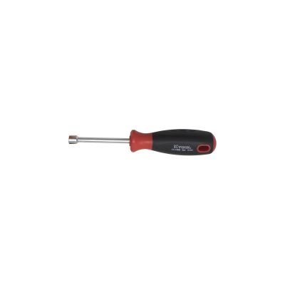 KTI14506 image(0) - K Tool International METRIC NUT DRIVER 6MM X 75 SOFT-GRIP HANDLE