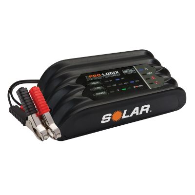 SOLPL2140 image(0) - Clore Automotive SOLAR PL2140 6/12V 4.0A SOLAR PRO-LOGIX Battery Maintainer