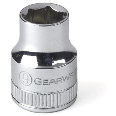 KDT80132 image(0) - GearWrench 1/4 Inch Drive 6 Point Standard Metric Socket 10mm