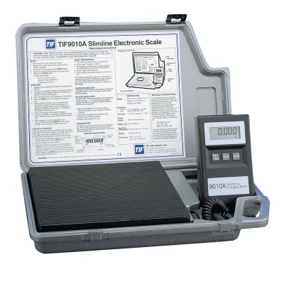 TIF9010A image(0) - TIF Instruments Slimline Refrigerant Electronic Charging/Recover Scale