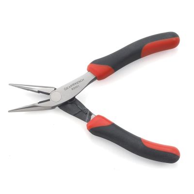 KDT82001 image(0) - GearWrench 5 Inch Mini Dual Material Long Nose Pliers