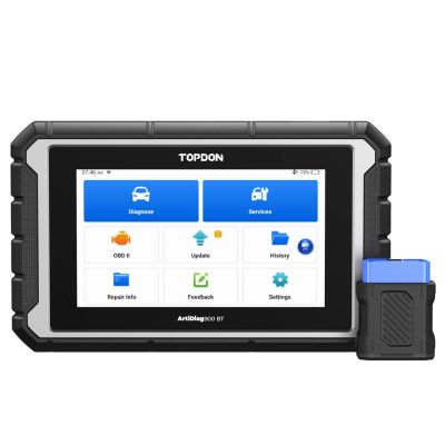 TOPAD900BT image(0) - Topdon ArtiDiag900BT - 7" Bluetooth Scan Tool w/Serv Functions & Bi-Directional