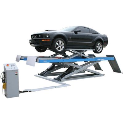 ATEATTD-12AWFSL-N-FPD image(0) - Atlas Equipment 12AWFSL 12,000 lb. Capacity Alignment Scissor Lift w/ Wheels-Free System