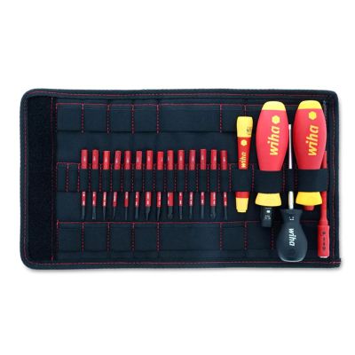 WIH28781 image(0) - Wiha Tools 20 Piece Insulated TorqueControl and Slimline Blade Set