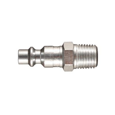 MIL727BK image(0) - Milton Industries 1/4" MNPT Air Plug Fitting, M-STYLE