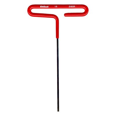 EKL51608 image(0) - Eklind Tool Company HEX KEY 1/8IN. T-HANDLE 6IN. CUSHION GRIP