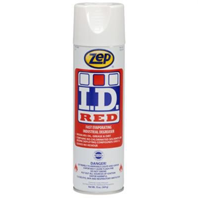 ZEP9601 image(0) - ID Red Aerosol; Degreaser; 1 Case (12 Ea)