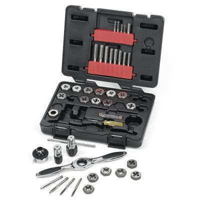 KDT3886 image(0) - GearWrench 42 Piece Metric Ratcheting Tap and Die Set