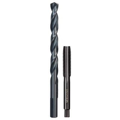 MLW49-57-5554 image(0) - Milwaukee Tool M10-1.50 mm Straight Flute Plug Tap & R Drill Bit