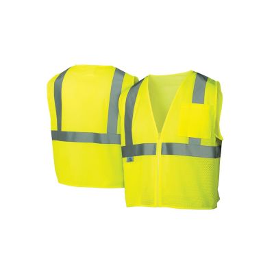 PYRRVZ2110XL image(0) - Pyramex Pyramex Safety - Safety Vest - Hi-Vis Lime - Size Medium