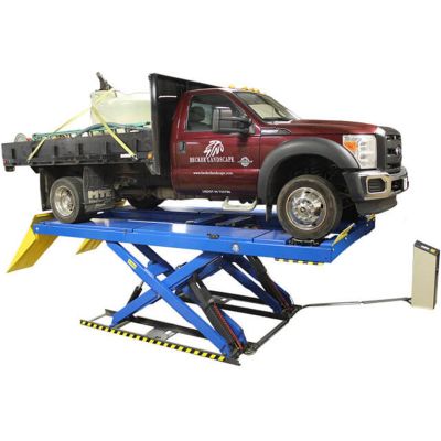 ATEATPK-PX16A-CF-FPD image(0) - Atlas Equipment PX16A 16,000 lb. Alignment Scissor Lift w/ Turntables