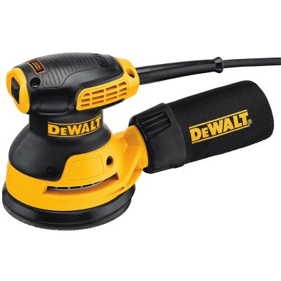 DWTDWE6421 image(0) - DeWalt 5" Single Speed Random Orbit Sander, H&