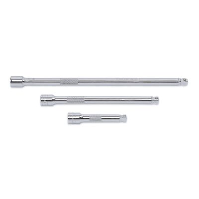 KDT81301 image(0) - GearWrench 3 Piece 1/2 Inch Drive Wobble Extension Set 5 Inch, 10 Inch & 15 Inch