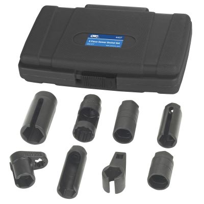 OTC4437 image(0) - OTC 8-Piece Oxygen Sensor Socket Set