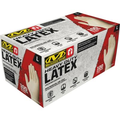 MECD04-00-010-100 image(0) - LG Latex 8mil PF Gloves 100ct