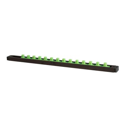 MTSLAS38MBG image(0) - Mechanic's Time Savers 3/8"drive Lock-a-Socket in Matte Black/Green Posts