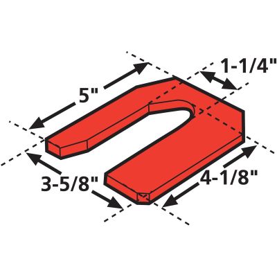 SPP36062 image(0) - Specialty Products Company PREVOST CASTER SHIMS 1/8" (6)