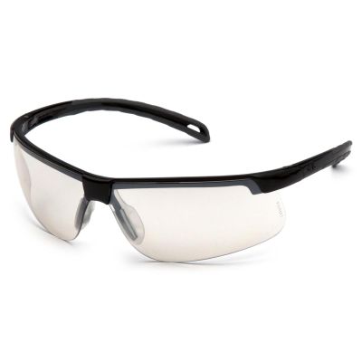 PYRSB8680DT image(0) - Pyramex Pyramex Safety - V2G - Black Frame/Indoor/Outdoor Mirror Anti-Fog Lens  , Sold 12/BOX