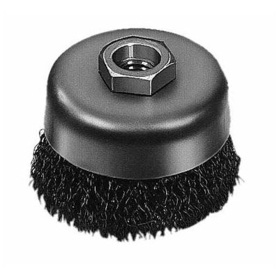 MLW48-52-1300 image(0) - Milwaukee Tool 4" Crimped Wire Cup Brush- Carbon Steel