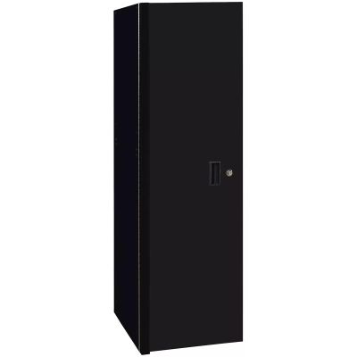 EXTRX243003SLMBBK image(0) - Extreme Tools RX Series 24"W x 30"D 3 Drawer and 3 Shelf Side Locker Matte Black with Black Handles