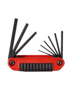 EKL25911 image(0) - Eklind Tool Company ERGO FOLD HEX KEY SET 9PC SAE